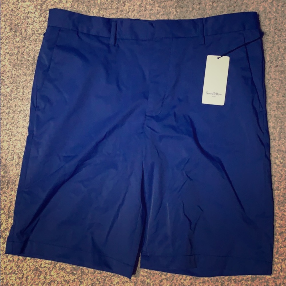 Blue tech shorts (golf style) very comfortable